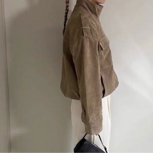 Zara Viral Suede Jacket S - Picture 4 of 8